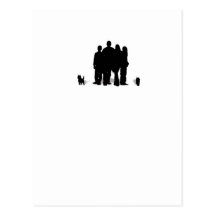 4.2.2 - Silhouette de famille Cartes Postales