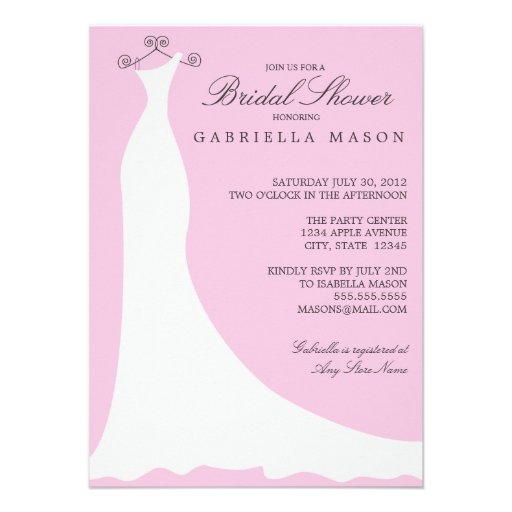 4.5 x 6.25 Sweet Lilac | Bridal Shower Invite