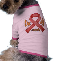 4 A Cure Doggy Shirt Pet Clothes