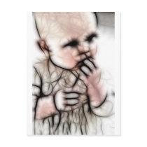 4 - Baby Dark Gear Post Card