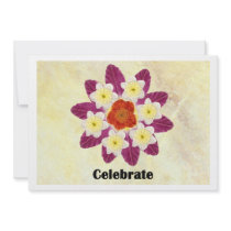 4 Celebrate Personalized Announcement