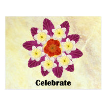 4 Celebrate Postcard