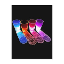4 Coloured Cocktail Shot Glasses -Style 2