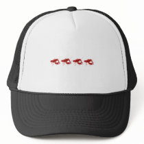 4 cooked crawfish mesh hat
