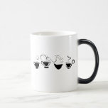 4 Cute Swirly Coffee Mugs mugs