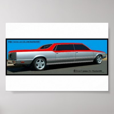 4 Door El Camino by Marius646 Posters by marius646