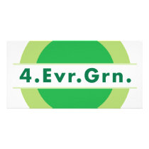 4.Evr.Grn. Photo Card Template