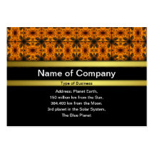 4 Flames Grid Business Cards