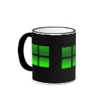 4 Gradient Boxes in Green Coffee Mug
