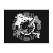 4 Guns Post Cards