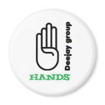 4 Hands Imãs De Geladeira