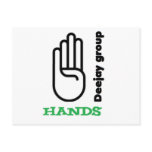 4 Hands Cartao Postal