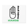 4 Hands Cartao Postal