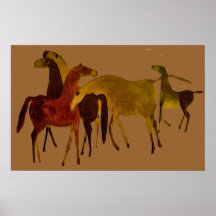 4-HORSES PRINT