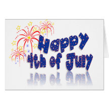 4 juillet cartes de vœux