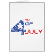 4 juillet - Jour de la Déclaration d'Indépendance  Cartes De Vœux