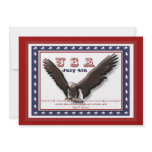 4 July "Independence day" party CUSTOMIZABLE invitations
