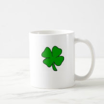 4 leaf clover mugs