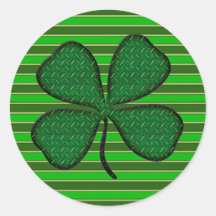 4 leaf clover sticker