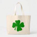 4 leaf clover tote bag