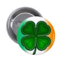 4 Leaf Clover with Colour Button