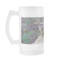 4 Meerkats Peering Mug
