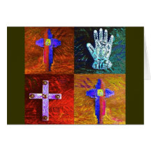 4 Miracles Card (Olive)