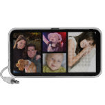 4 Photo Collage Personalized Desktop Speaker speakers