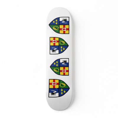 4 s, Ireland Skate Deck by bestflag