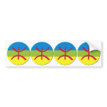 4 stickers carosserie automobile berbere amazigh bumper sticker