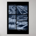 4-String Bass Guitar Poster