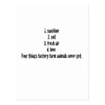 4 Things Post Cards