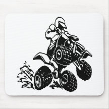 4 Wheel Quad Racing Mouse Pad