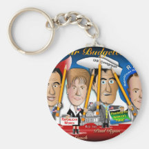 4 Wisconsin GOP Leaders Keychains
