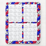 4 Year calendar (2012-2015) Mouse Pad