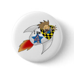 4 year old boy in a rocket pins