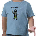 4 year old pirate boy shirt