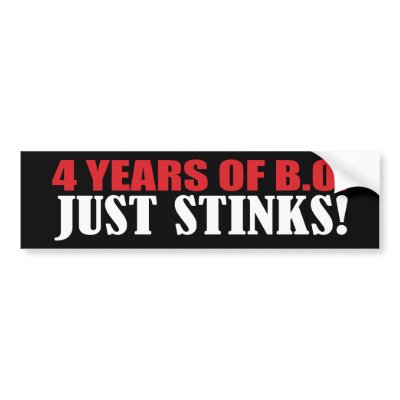 4 Years of BO Just Stinks! Bumper Sticker by citizencampaign