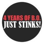 4 Years of BO Just Stinks! stickers