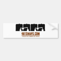 4BT Swaps Bumper Sticker