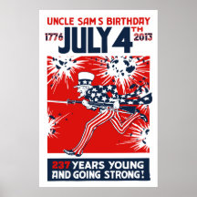 4ème de l'Oncle Sam d'exclusivité de juillet 2013 Posters