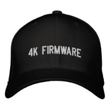 4k Firmware Embroidered Hat