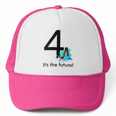 4slideslogo, It's the future! Mesh Hat by dazza1974