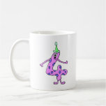 4th Birthday Cartoon Character. Coffee Mugs
