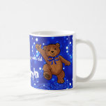 4th Birthday Dancing Teddy Bear Mugs
