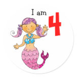 4th birthday gift for a girl, cute mermaid