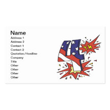 4th business card template