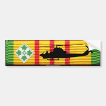 4th Infantry Div. AH-1 Cobra VSM Bumper Sticker