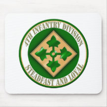 4th Infantry Division Mouse Pads