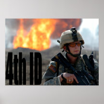 4th Infantry Division Posters